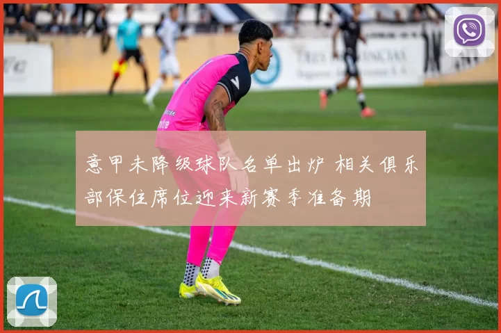 意甲未降级球队名单出炉 相关俱乐部保住席位迎来新赛季准备期